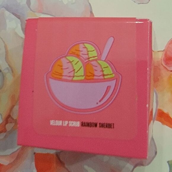 NEW NEVER OPENED Jeffree Star Rainbow Sherbet Lip Scrub RARE DISCONTINUED - Picture 2 of 8